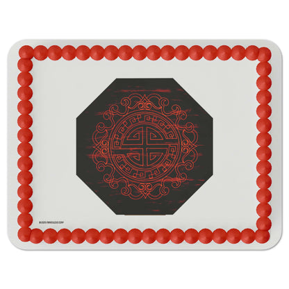 Miraculous: Tales of Ladybug & Cat Noir - Master Fu Symbol Edible Cake Topper