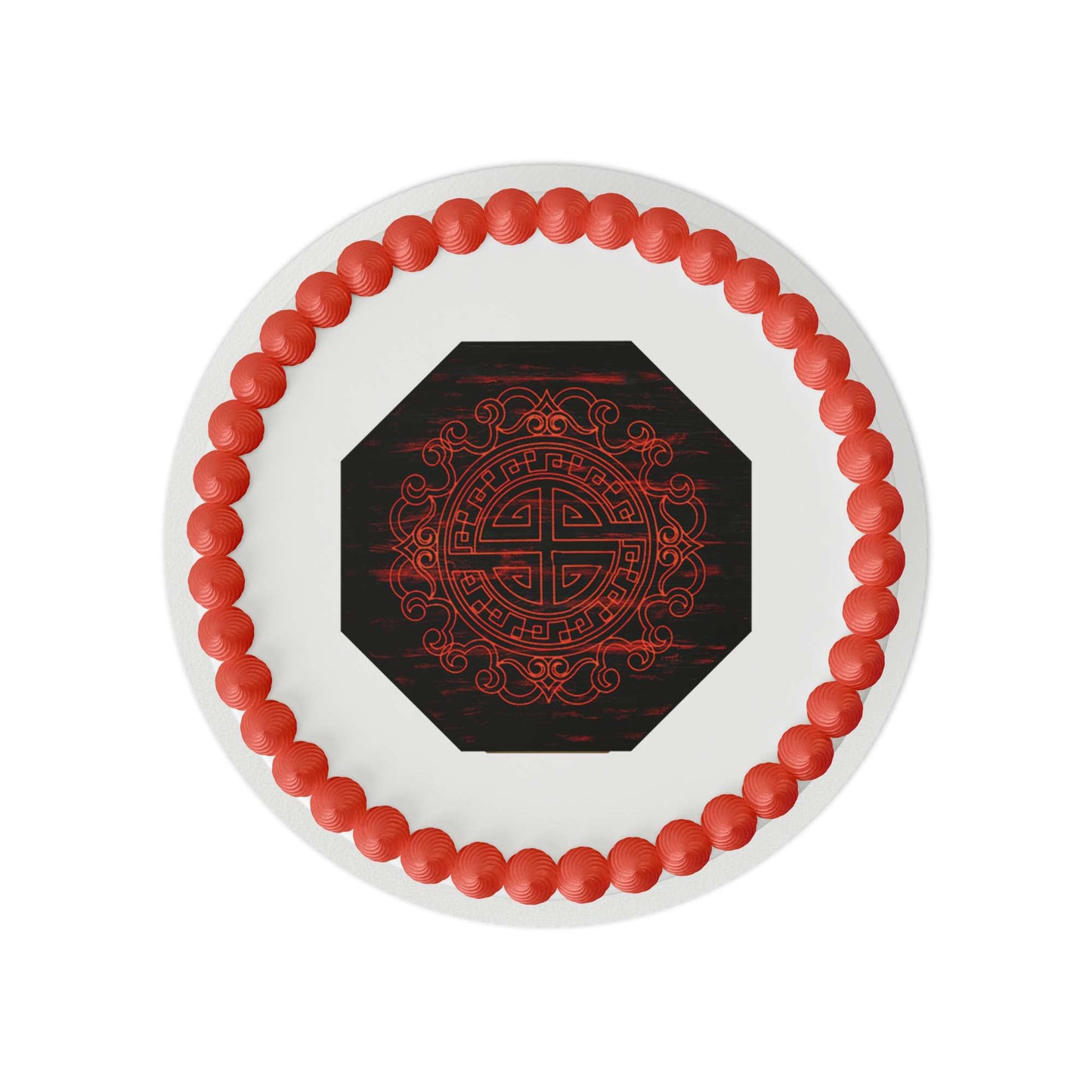 Miraculous: Tales of Ladybug & Cat Noir - Master Fu Symbol Edible Cake Topper