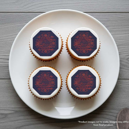 Miraculous: Tales of Ladybug & Cat Noir - Master Fu Symbol Edible Cake Topper