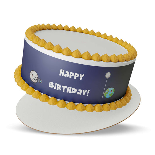 Wawawiwa Birthday Edible Cake Strips