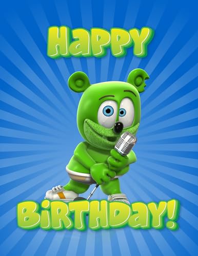 Gummibar and Friends® Dance edible Cake Topper