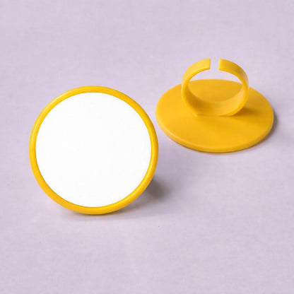 Custom Logo Cupcake Toppers – Personalized Photo or Business Logo – Printed Cupcake Rings for Parties & Events