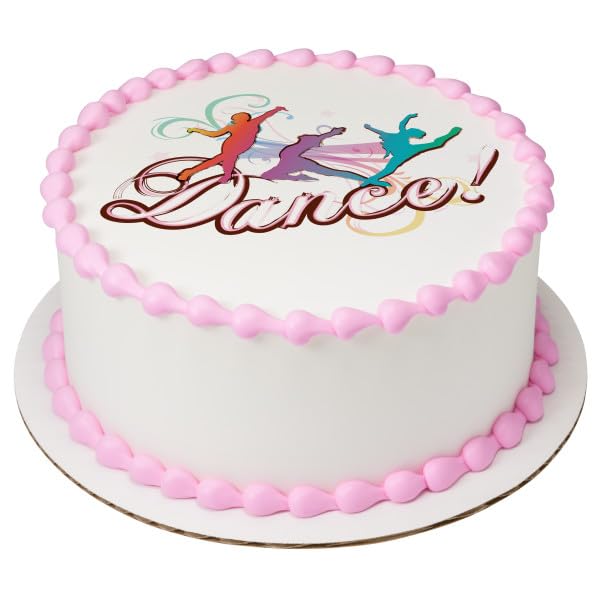 Dance Ballet PhotoCake® Edible Cake Topper Icing Image for 6 inch Round cake or larger
