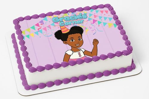 Gracie’s Corner Birthday Cake Topper – Featuring Gracie & Friends
