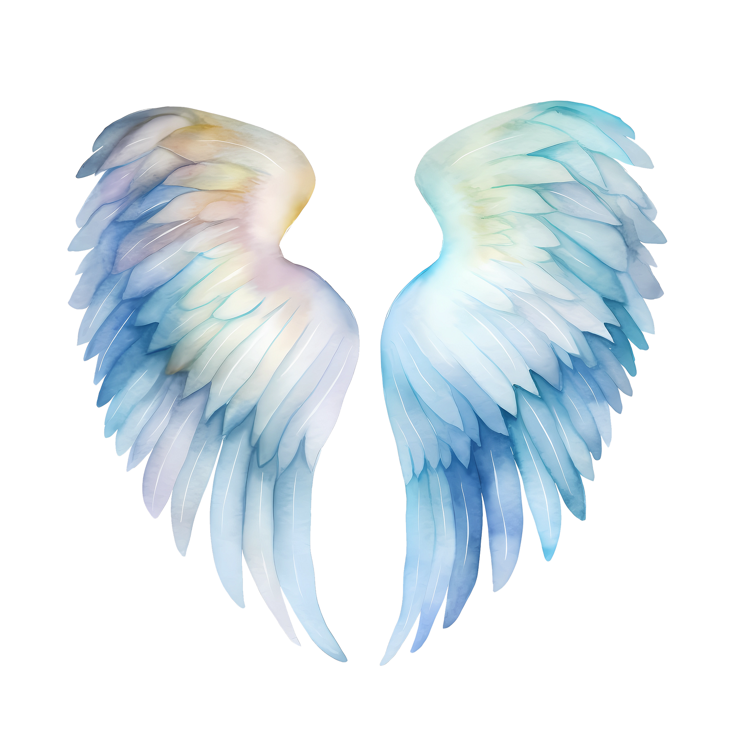 Poppie Badges -- POPS -- Angel Wings