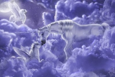 Unicorn #2 Edible Icing Image (1/4 Sheet)