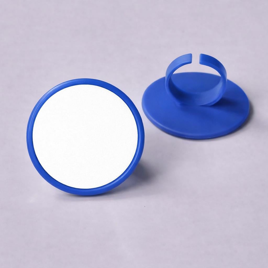 Custom Logo Cupcake Toppers – Personalized Photo or Business Logo – Printed Cupcake Rings for Parties & Events