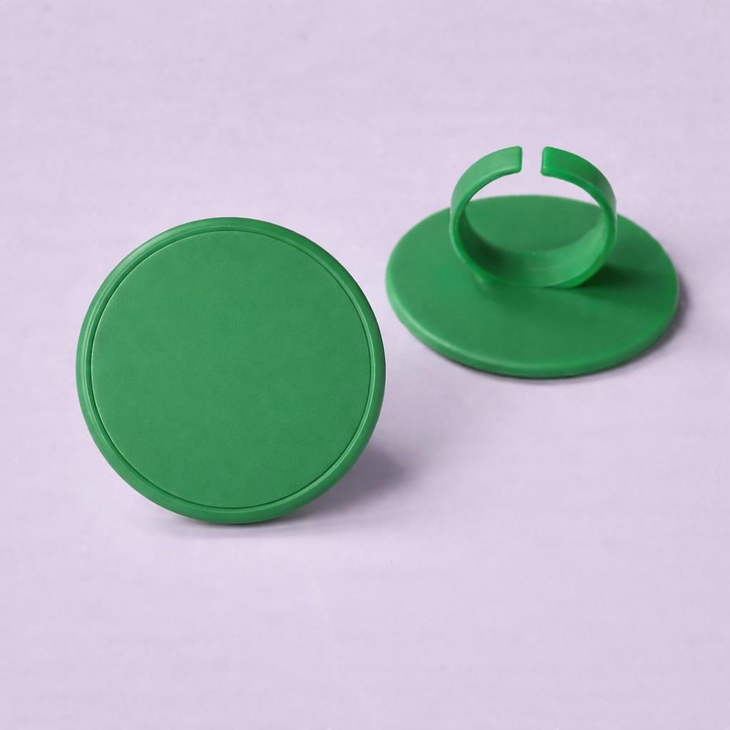 Blank Cupcake Topper Rings – 1.5” Round Cupcake Picks – DIY Image Holders – Custom Cupcake Decorations – Bakery Supplies