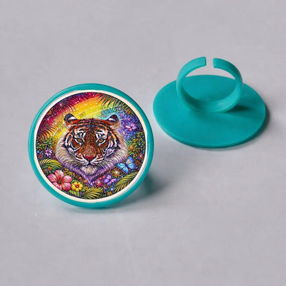Custom Logo Cupcake Toppers – Personalized Photo or Business Logo – Printed Cupcake Rings for Parties & Events