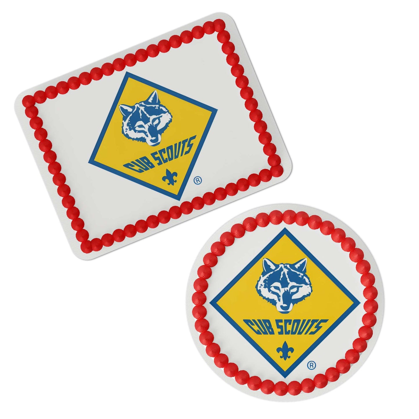 Cub Scout Celebration Edible Cake Topper