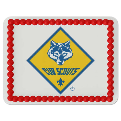Cub Scout Celebration Edible Cake Topper