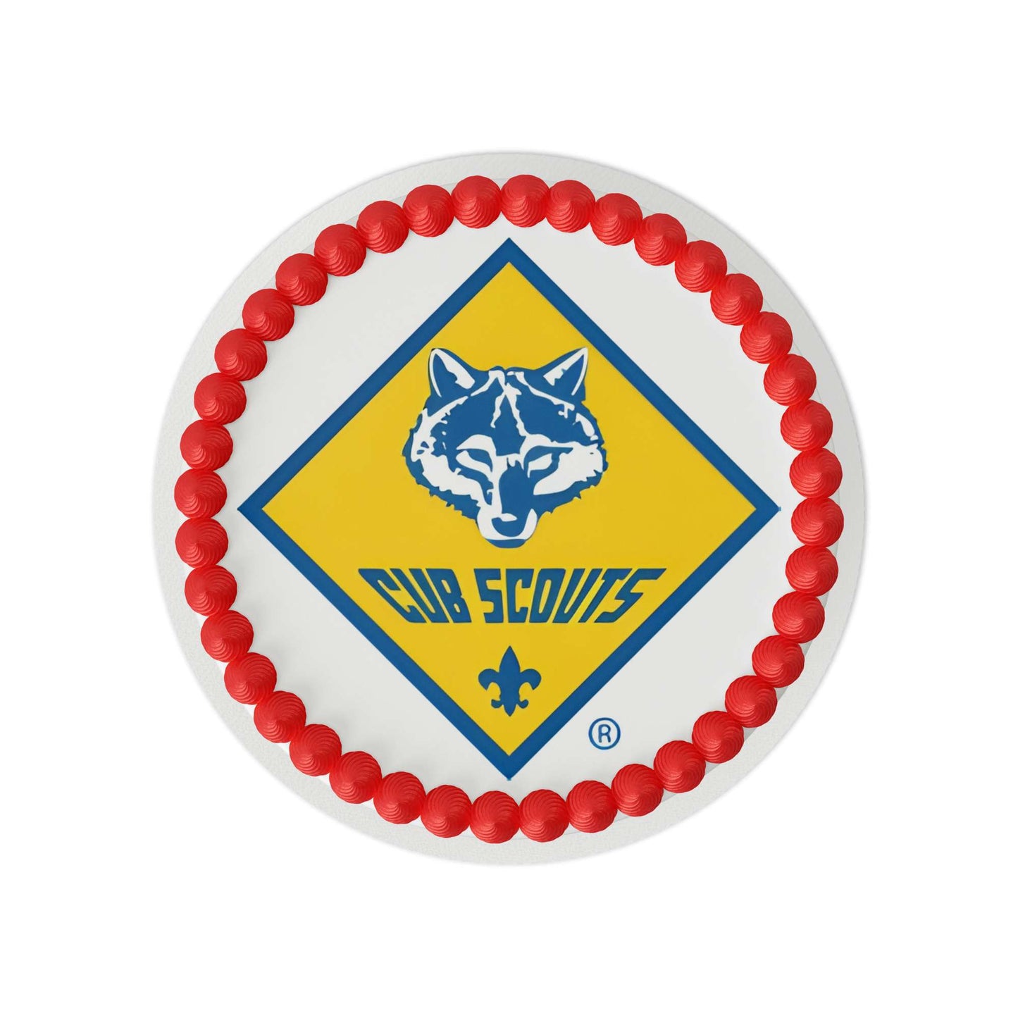 Cub Scout Celebration Edible Cake Topper