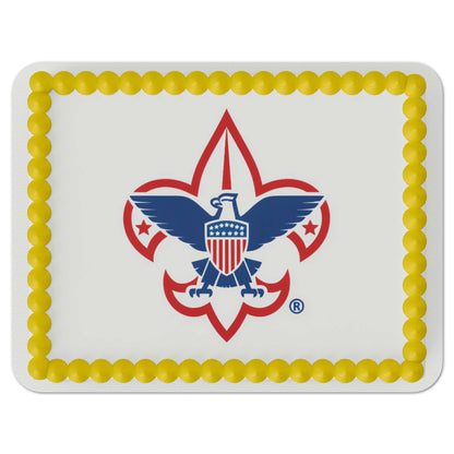 Scouting America Emblem Quarter Sheet Edible Cake Topper