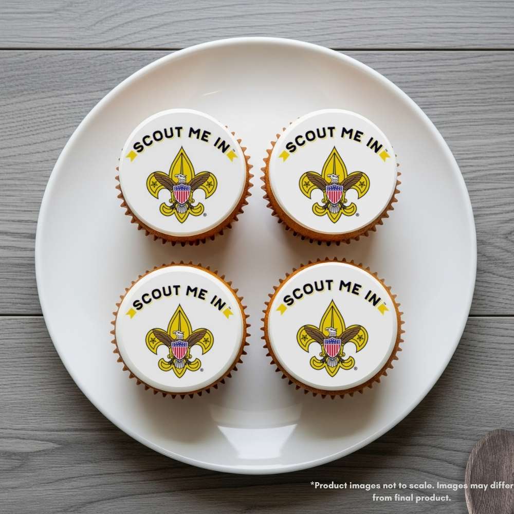 Scout Me In Edible Cake Topper