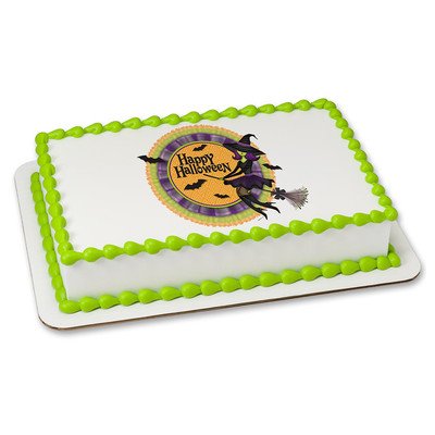 Halloween Edible Icing Image for 8 inch round cake