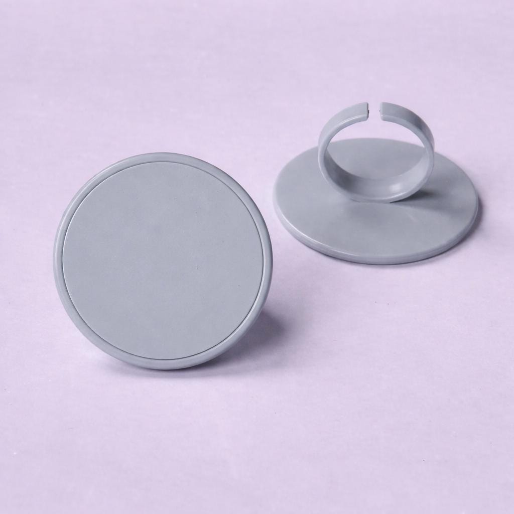 Blank Cupcake Topper Rings – 1.5” Round Cupcake Picks – DIY Image Holders – Custom Cupcake Decorations – Bakery Supplies