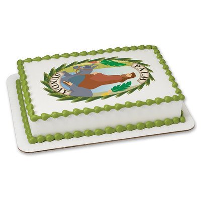 Palm Sunday Edible Icing Image for 1/4 sheet cake