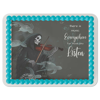 Loving Reaper Music Edible Cake Topper
