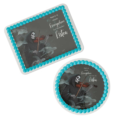 Loving Reaper Music Edible Cake Topper