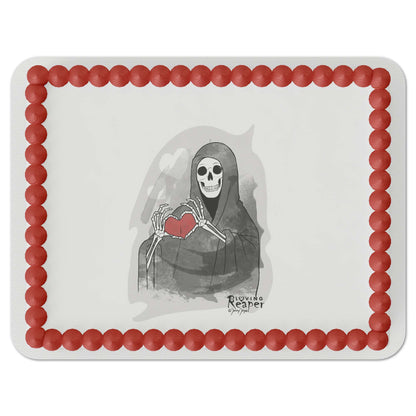Loving Reaper Heart Edible Cake Topper