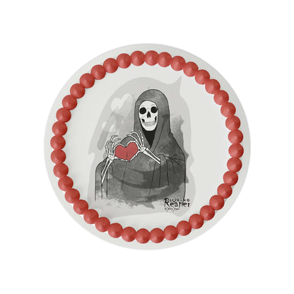 Loving Reaper Heart Edible Cake Topper