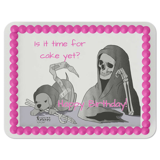 Loving Reaper Time for Cake? Edible Cake Topper
