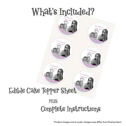 Loving Reaper Time for Cake? Edible Cake Topper