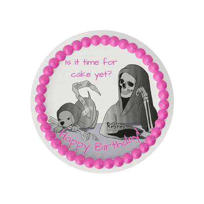 Loving Reaper Time for Cake? Edible Cake Topper