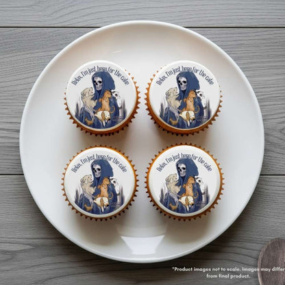 Loving Reaper Relax Edible Cake Topper