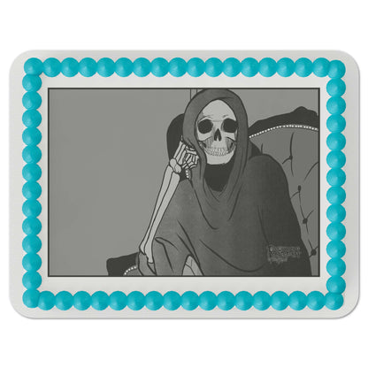 Loving Reaper Candid Moment Edible Cake Topper