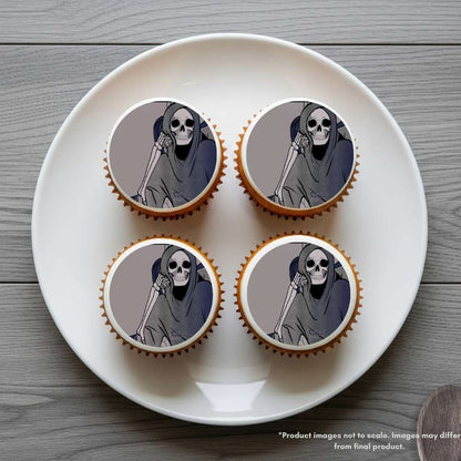 Loving Reaper Candid Moment Edible Cake Topper