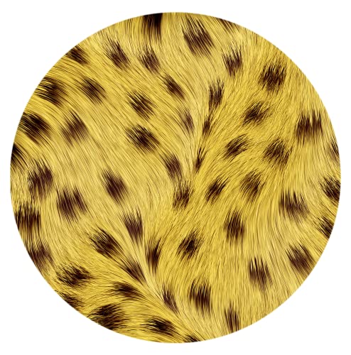 Cheeta Car Coasters, Ceramic Stone Drinks Coaster Set for Women Man 2.56" (2 Pack)