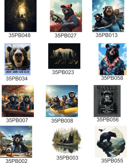 Poppie Badge Bear POPs
