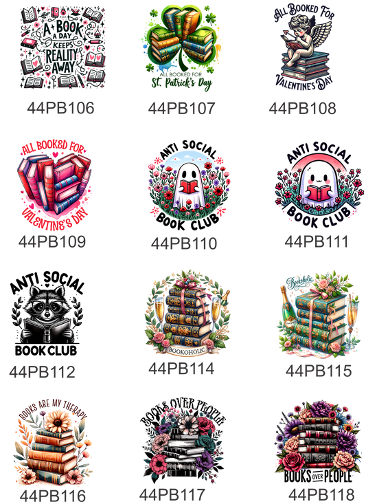Poppie Badges -- POPS -- Books