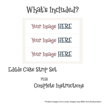 Create Your Own Edible Cake Strips