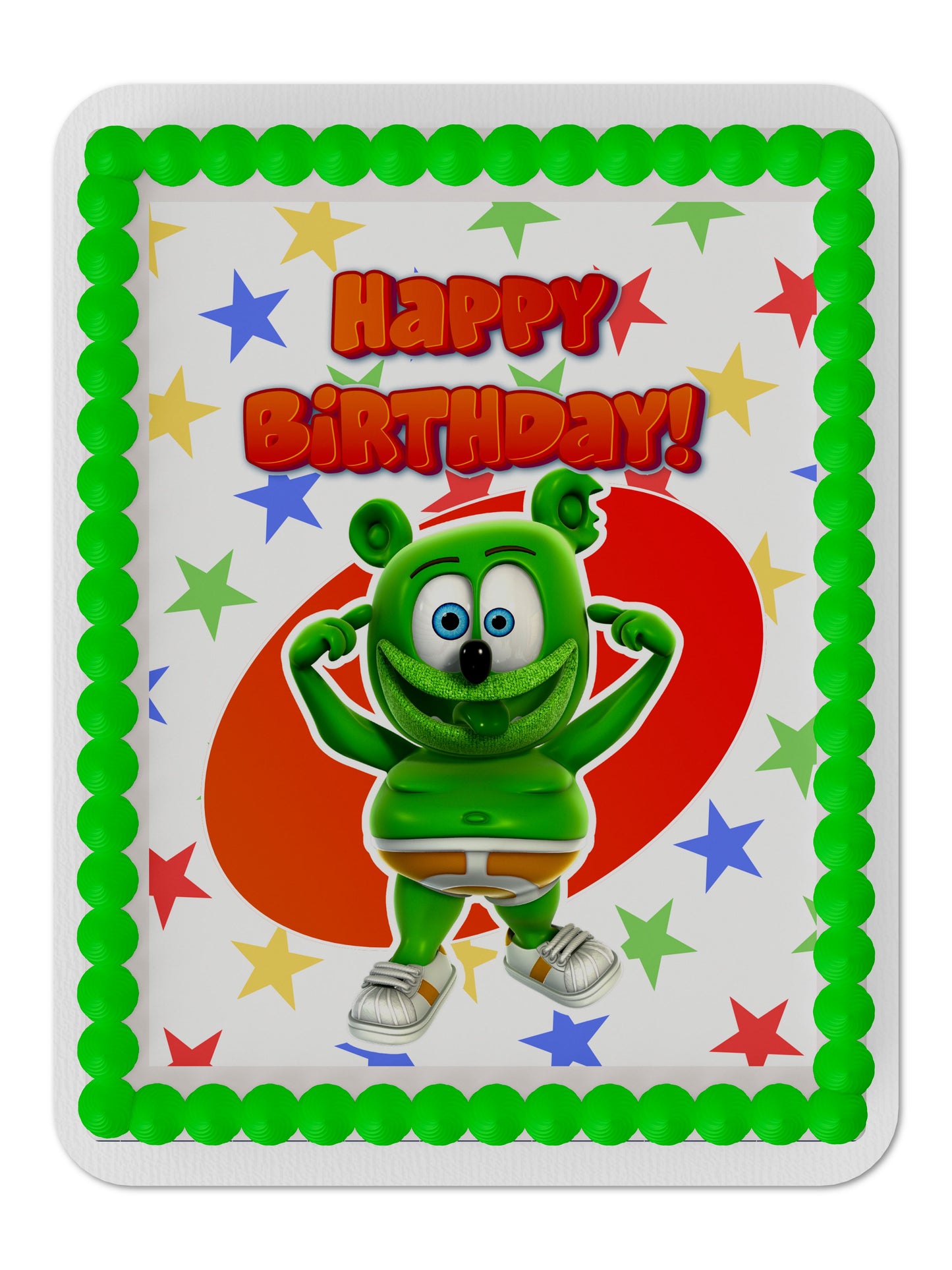 Gummibar and Friends® Stars Edible Cake Topper