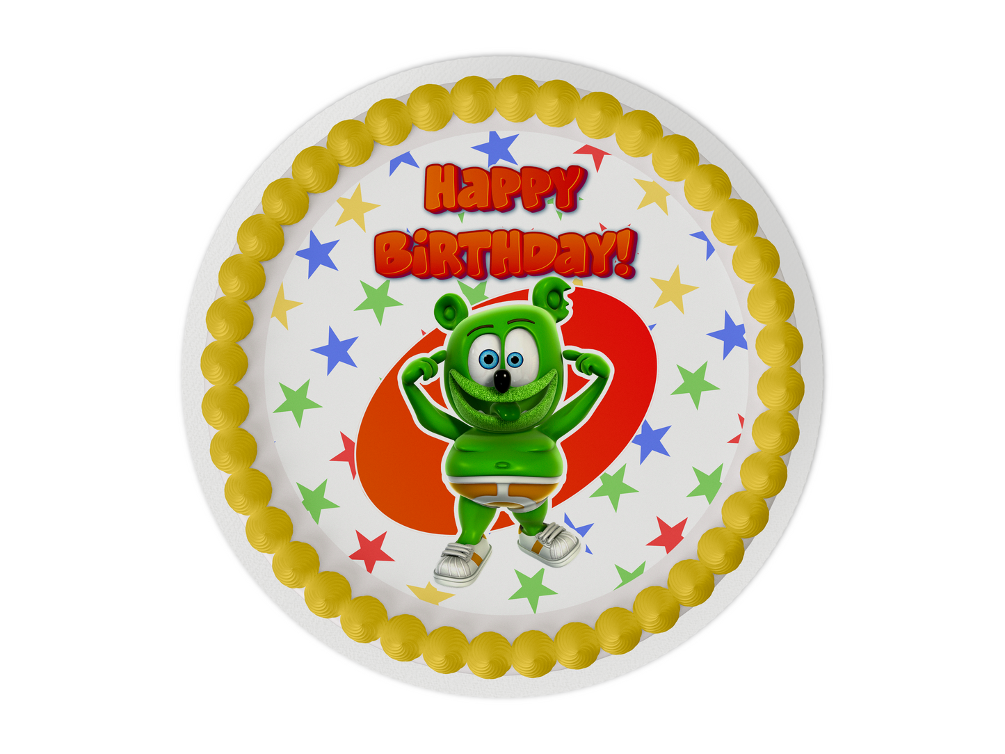 Gummibar and Friends® Stars Edible Cake Topper