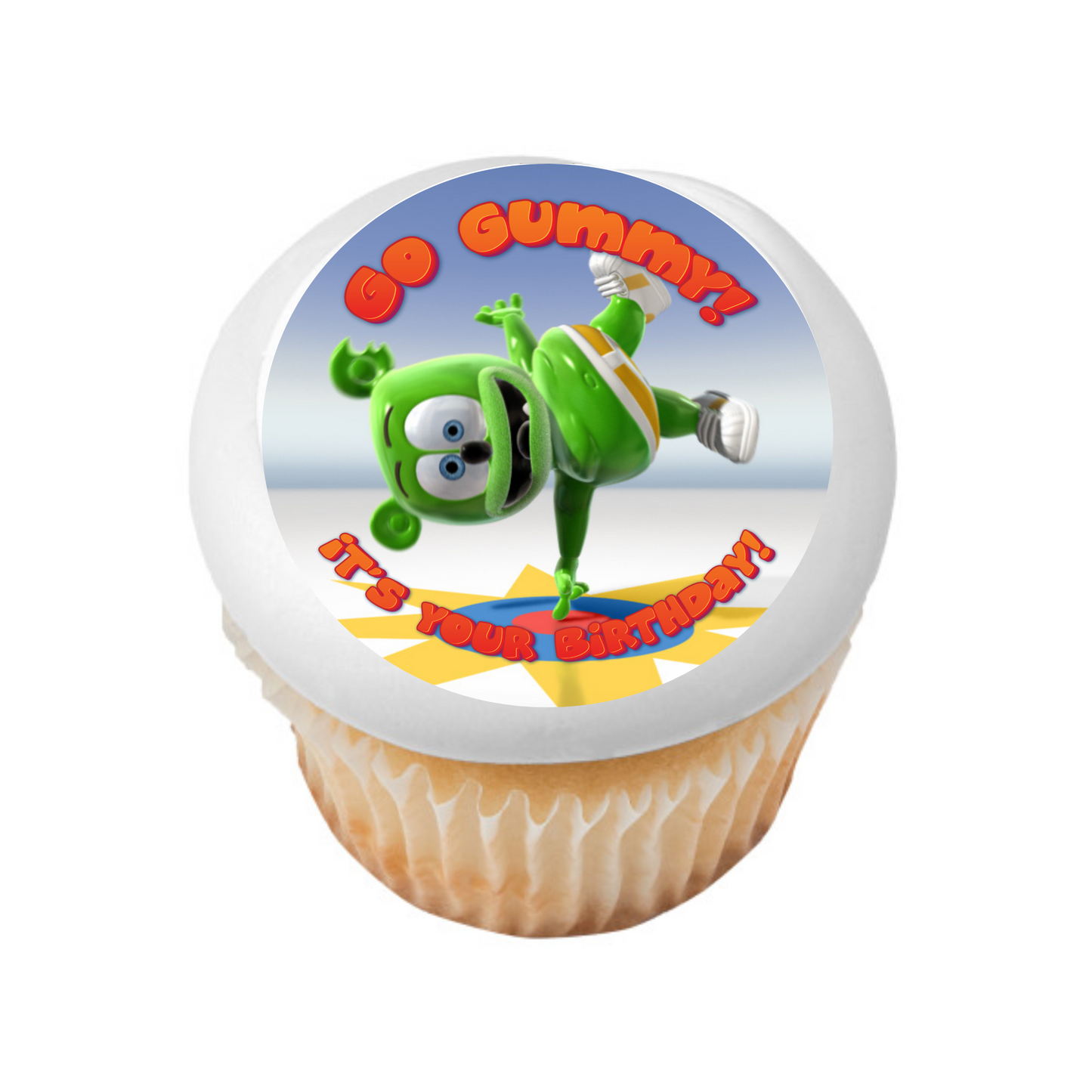 Gummibar and Friends® Go edible Cake Topper
