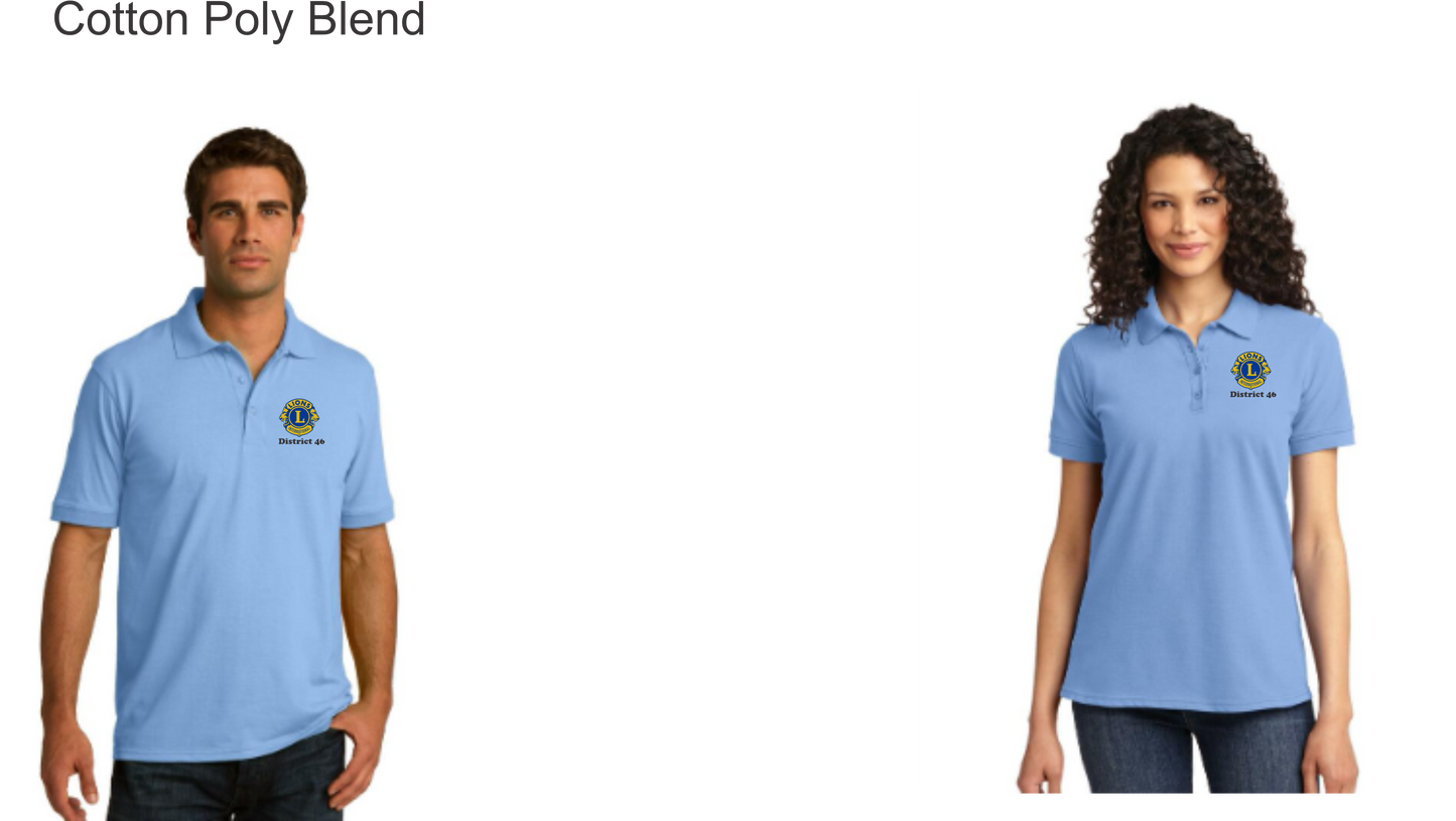 Cotton Poly Blend Polo Shirt