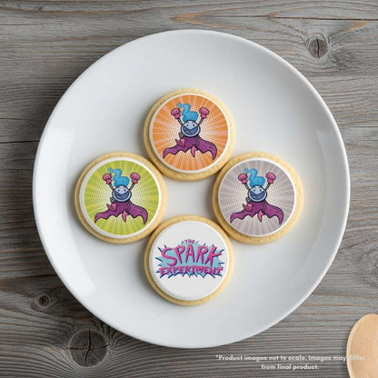 Spark Assorted Edible Cookie & Cupcake Toppers
