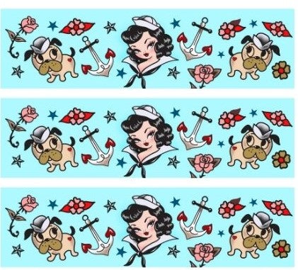Suzy the Sailor Happy Birthdad Edible Icing Sheets- Assorted Image Cake Toppers-Frosting Sheets- Cookies- Cupcake Toppers