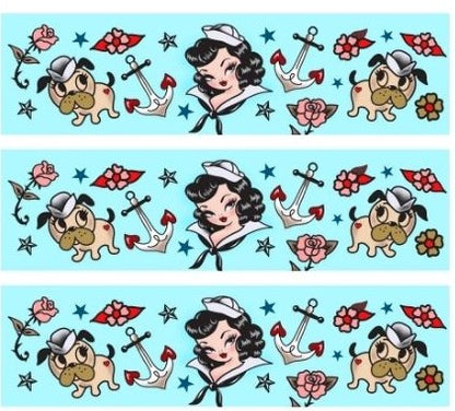 Suzy the Sailor Happy Birthdad Edible Icing Sheets- Assorted Image Cake Toppers-Frosting Sheets- Cookies- Cupcake Toppers