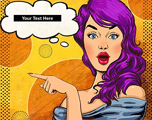 Pop Art Birthday - Edible Cake/Cupcake Party Topper!!!