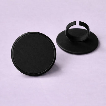 Blank Cupcake Topper Rings – 1.5” Round Cupcake Picks – DIY Image Holders – Custom Cupcake Decorations – Bakery Supplies