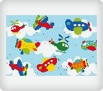 In the Air Edible Icing Image (8 inch Round)