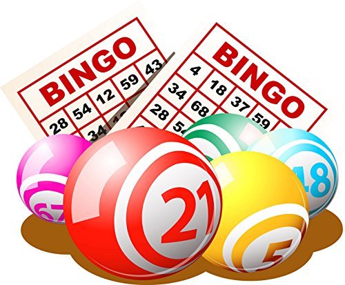 Bingo Balls Birthday - Edible Cake/Cupcake Party Topper