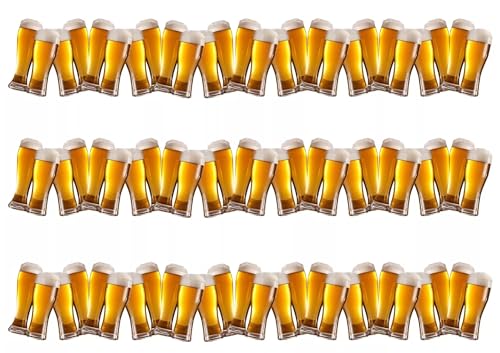 Beer Edible Image Edible cake border 3 Strips 2.5x10.5 inchs in size