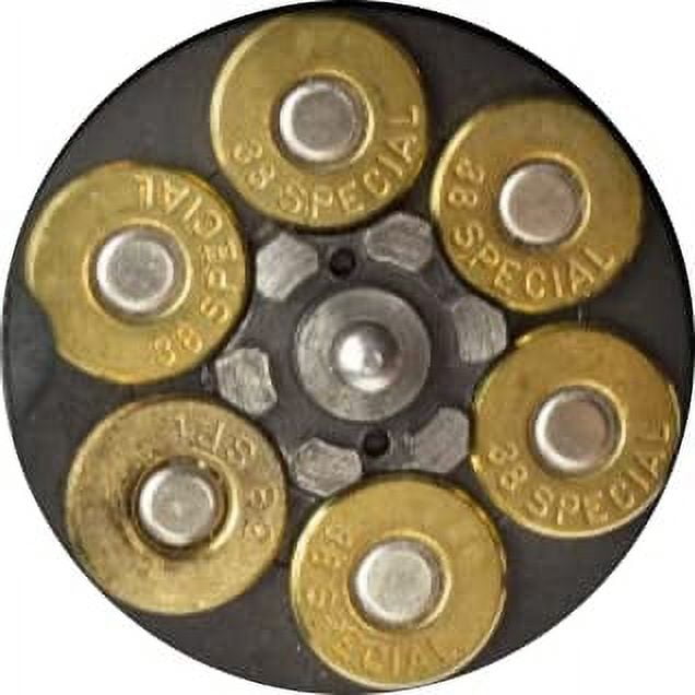 Gun Chamber 38 Special Design Absorbent Cup Holders Car Coasters,Ceramic Stone Drinks Coaster Set for Women Man 2.56"(2 Pack)