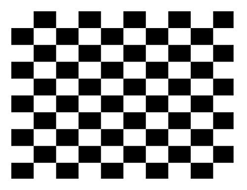 Checkerboard Edible Icing image Cake Topper for 1/4 sheet cake