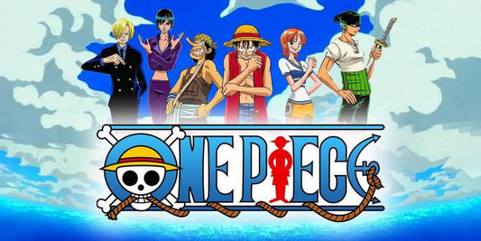 Anime One Piece Edible Cake topper and Border Strips (1/4 Sheet) fits 1/4 Sheet cake or larger
